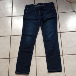 Ag Adriano Goldschmied Blue Skinny Jeans